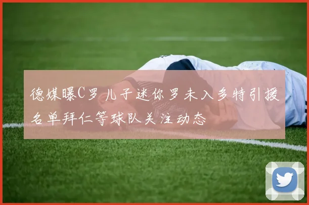 德媒曝C罗儿子迷你罗未入多特引援名单拜仁等球队关注动态